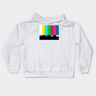 Color bars tv Kids Hoodie